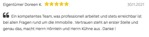 Bewertung Löwe Immobilienmakler Ludwigsfelde